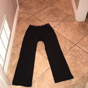 Black heart and soul scrub pants